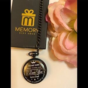 Memory present to my Son Packet watch I love you